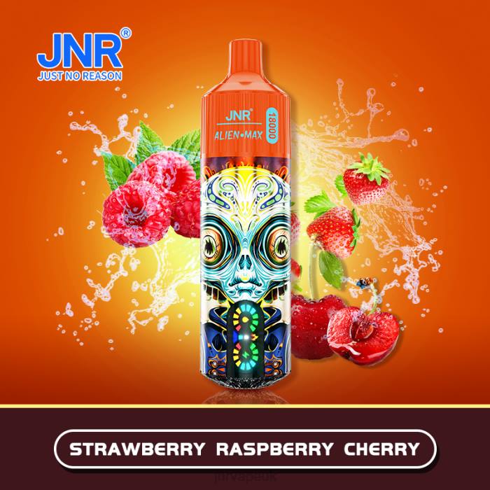JNR ALIEN MAX - JNR Vape UK P82023 Strawberry Raspberry Cherry
