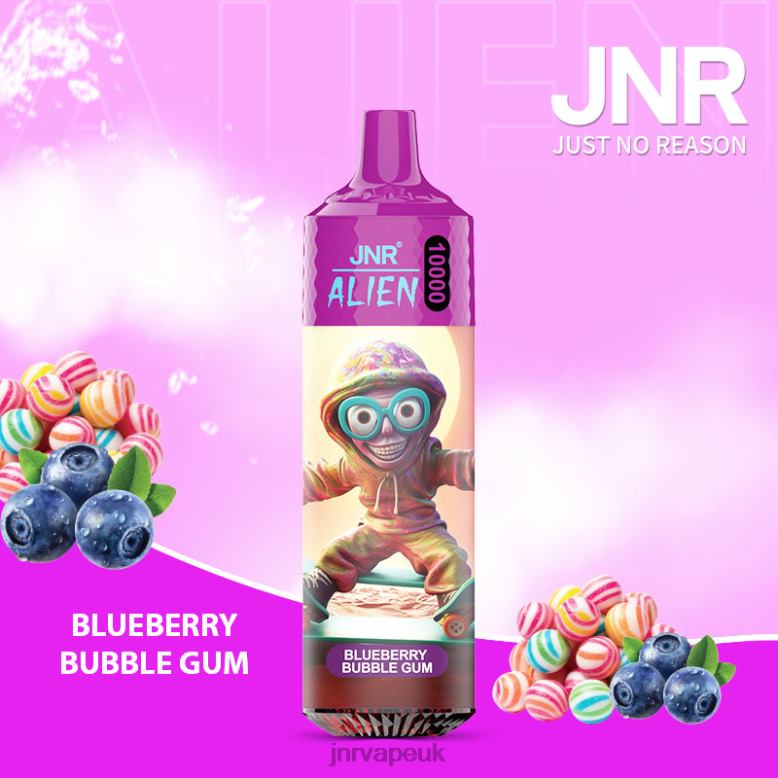 JNR Vape Nicotine - Blueberry Bubble Gum JNR ALIEN XVH26160