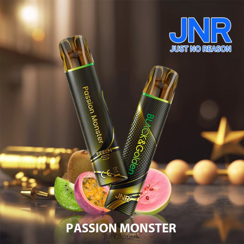 JNR Vape - Passion Monster JNR BLACK & GLODEN XVH26291