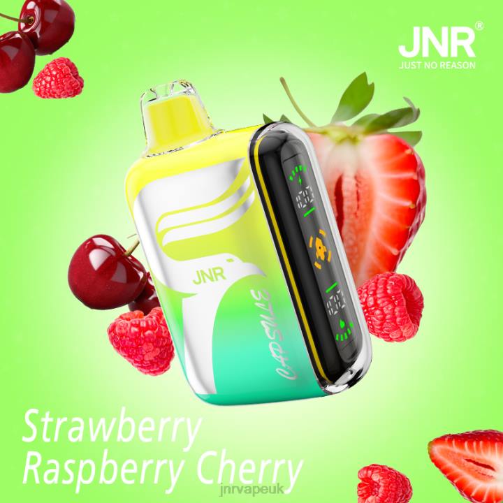 JNR CAPSULE | JNR Vape Nicotine Strawberry Raspberry Cherry 6J2F69