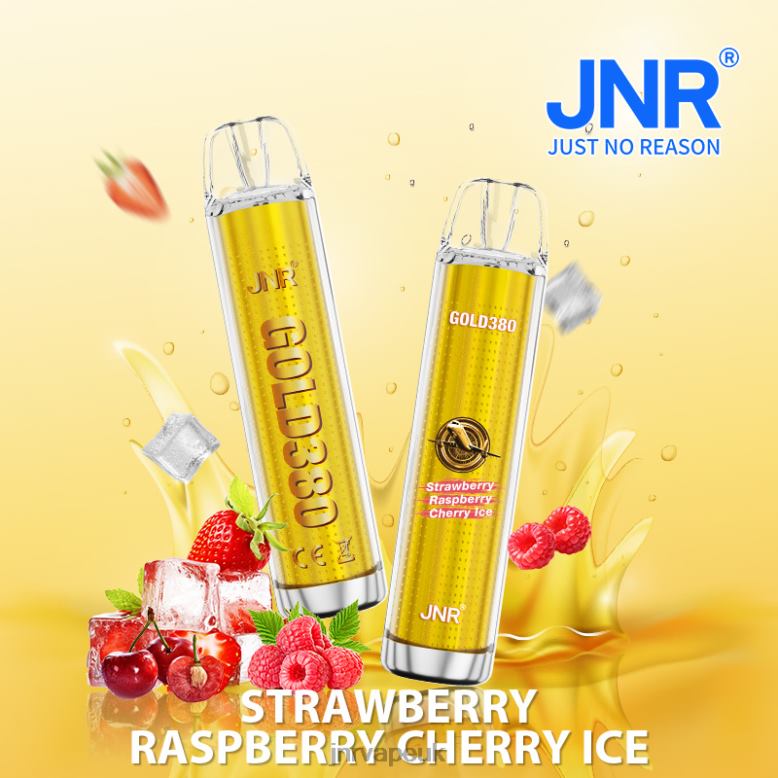 JNR Vape Flavours - Strawberry Raspberry Cherry Ice JNR GOLD380 XVH2639