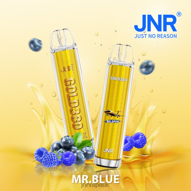 JNR Vape Nicotine - Mr.Blue JNR GOLD380 XVH2640