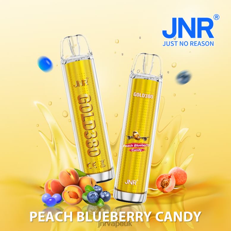 JNR Vape Price - Peach Blueberry Candy JNR GOLD380 XVH2642