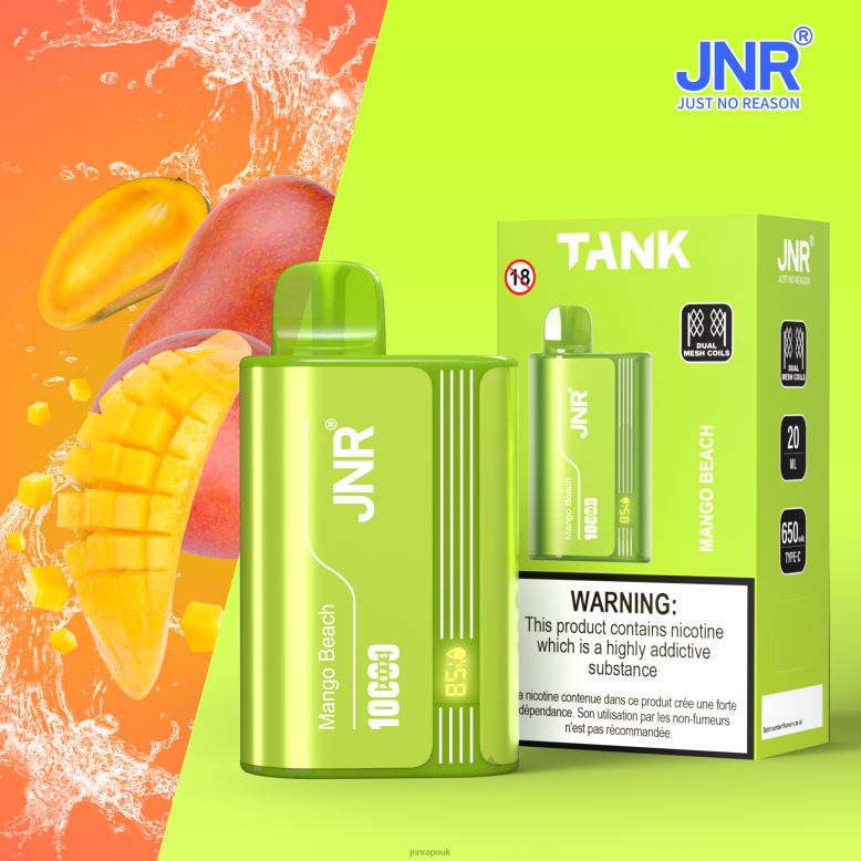 JNR Vape Nicotine - Mango Beach JNR TANK XVH2630