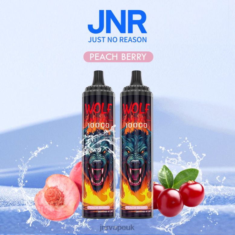 JNR Vape Nicotine - Peach Berry JNR WOLF NIPLO XVH26350